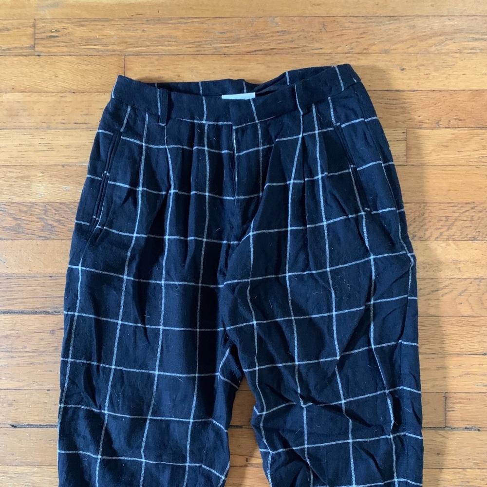 Band of outsiders check trousers